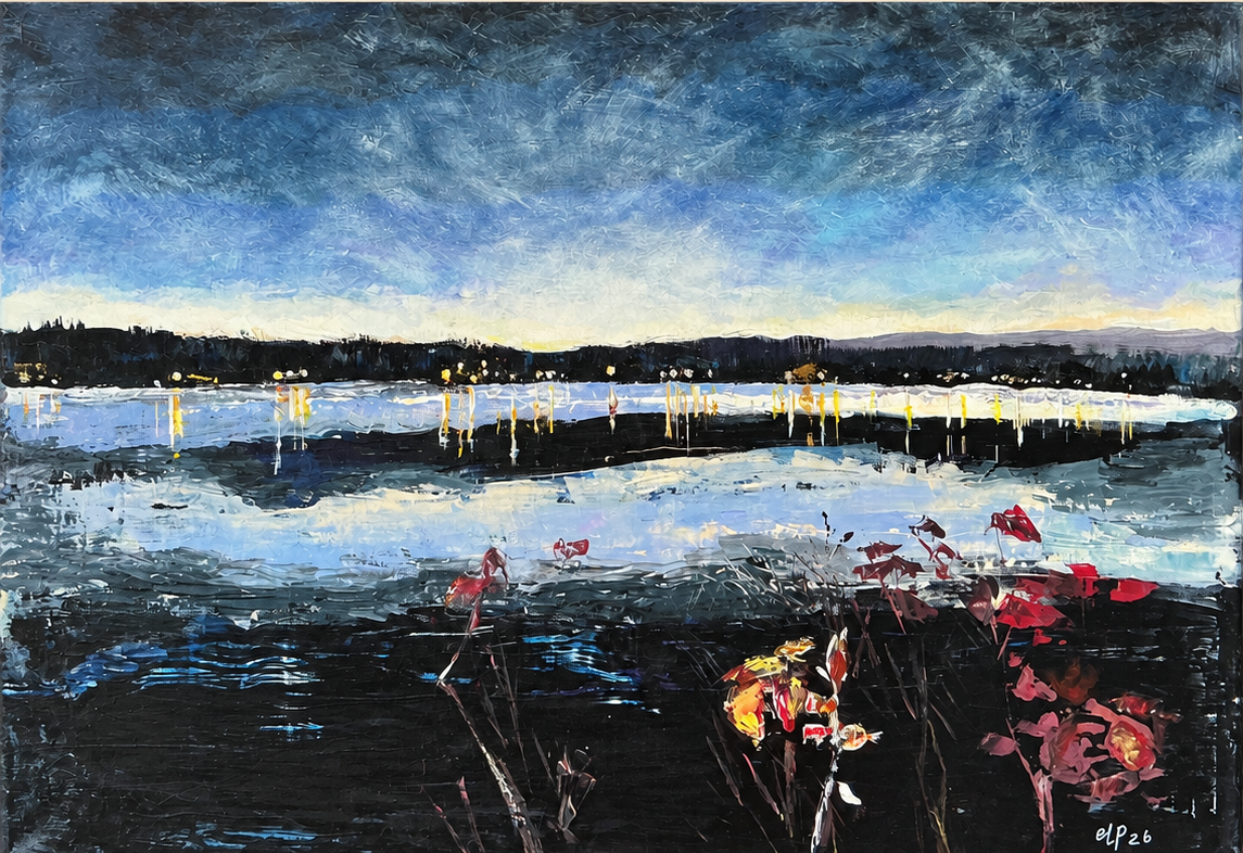 nachtsee-abstraktes-acrylgemaelde-naechtliche-seelandschaft-leinwand-original-60x80cm